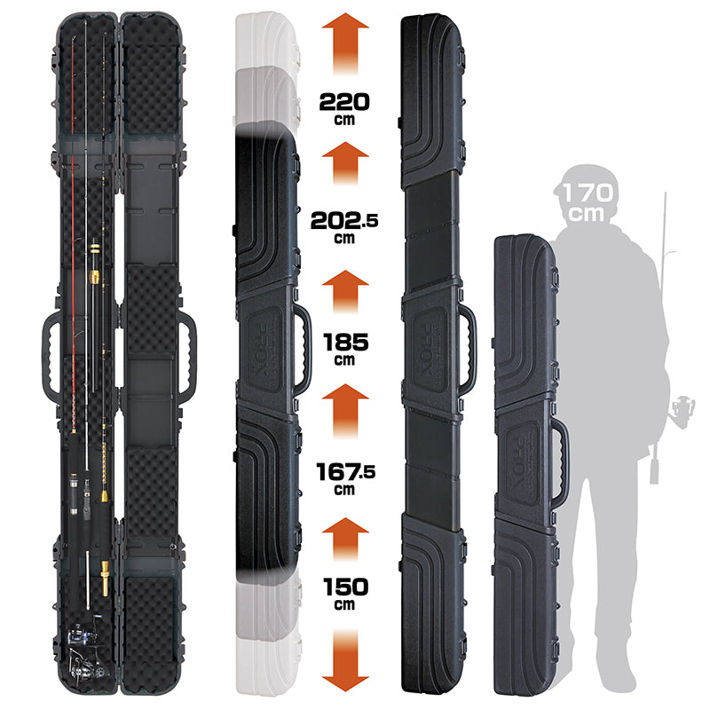 Container gear 5 length hard rod case